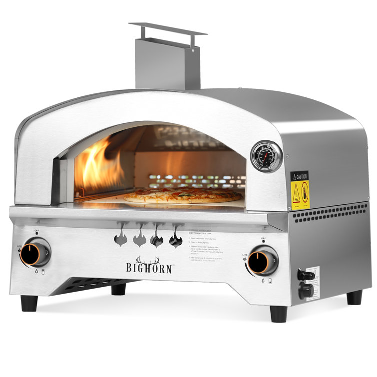 Big Horn Outdoors Big Horn Gas Pizza Oven & Reviews Wayfair